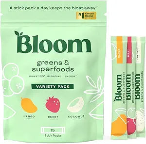 Bloom Nutrition Greens and Superfoods Powder for Digestive Health