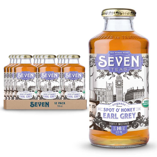 Spot O'Honey Earl Grey Tea - Organic Bottled Iced Tea Delight