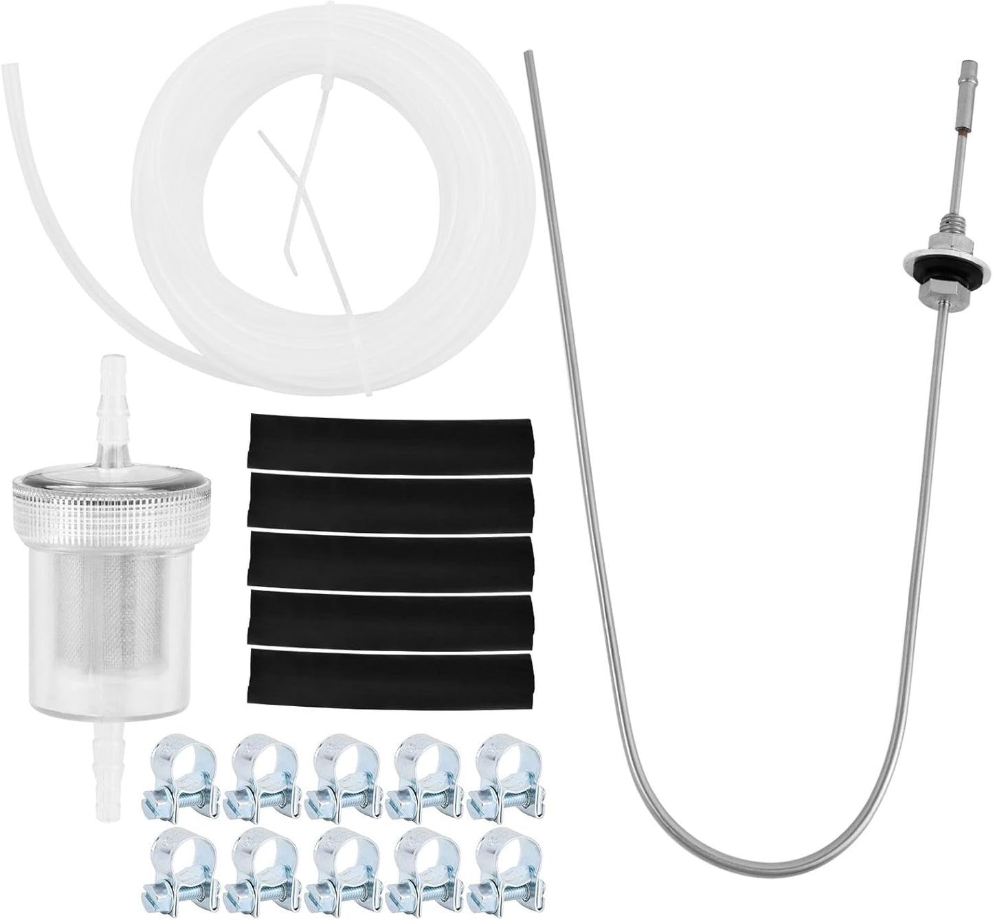 Fuel Line Clip Kit for Eberspacher Webasto, 18pcs Set for Easy Diesel Heating