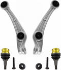 TRQ Front Lower Control Arm with Ball Joint Set 4 Piece - Direct Fit
