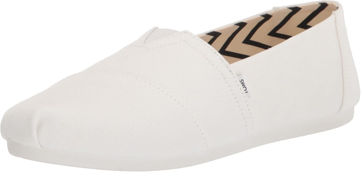 TOMS Women's Alpargata Slip On Flats for Eco-Friendly Comfort