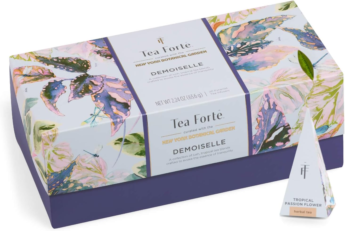 Tea Forte Demoiselle Premium Tea Presentation Box Gift Sampler