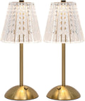 Crystal Table Lamp 5000mAh Rechargeable Cordless Lamp - Touch Dimming