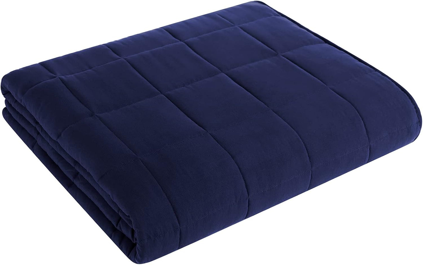 L'AGRATY Weighted Blanket 88x104 20lbs for All-Season Comfort