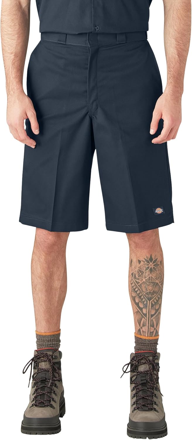 Dickies Mens 13-Inch Loose Fit Work Shorts for Tough Jobs