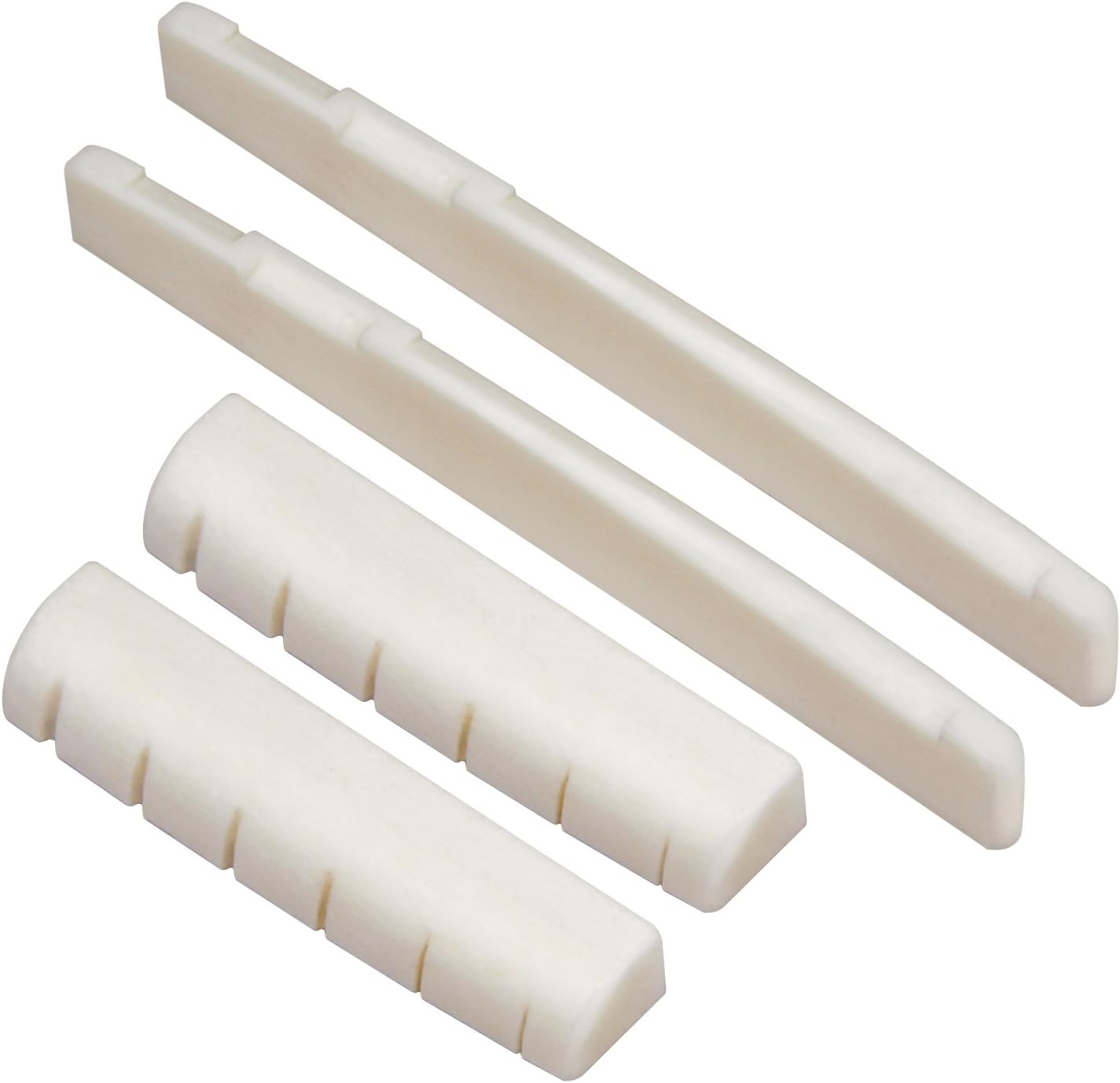Blisstime Real Bone Acoustic Guitar Bridge Set