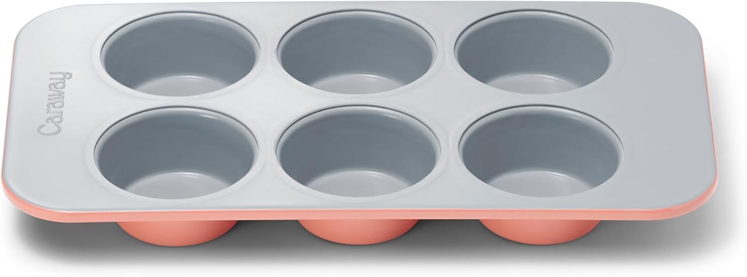 Caraway Nonstick Ceramic Muffin Pan for Healthy Baking Needs
