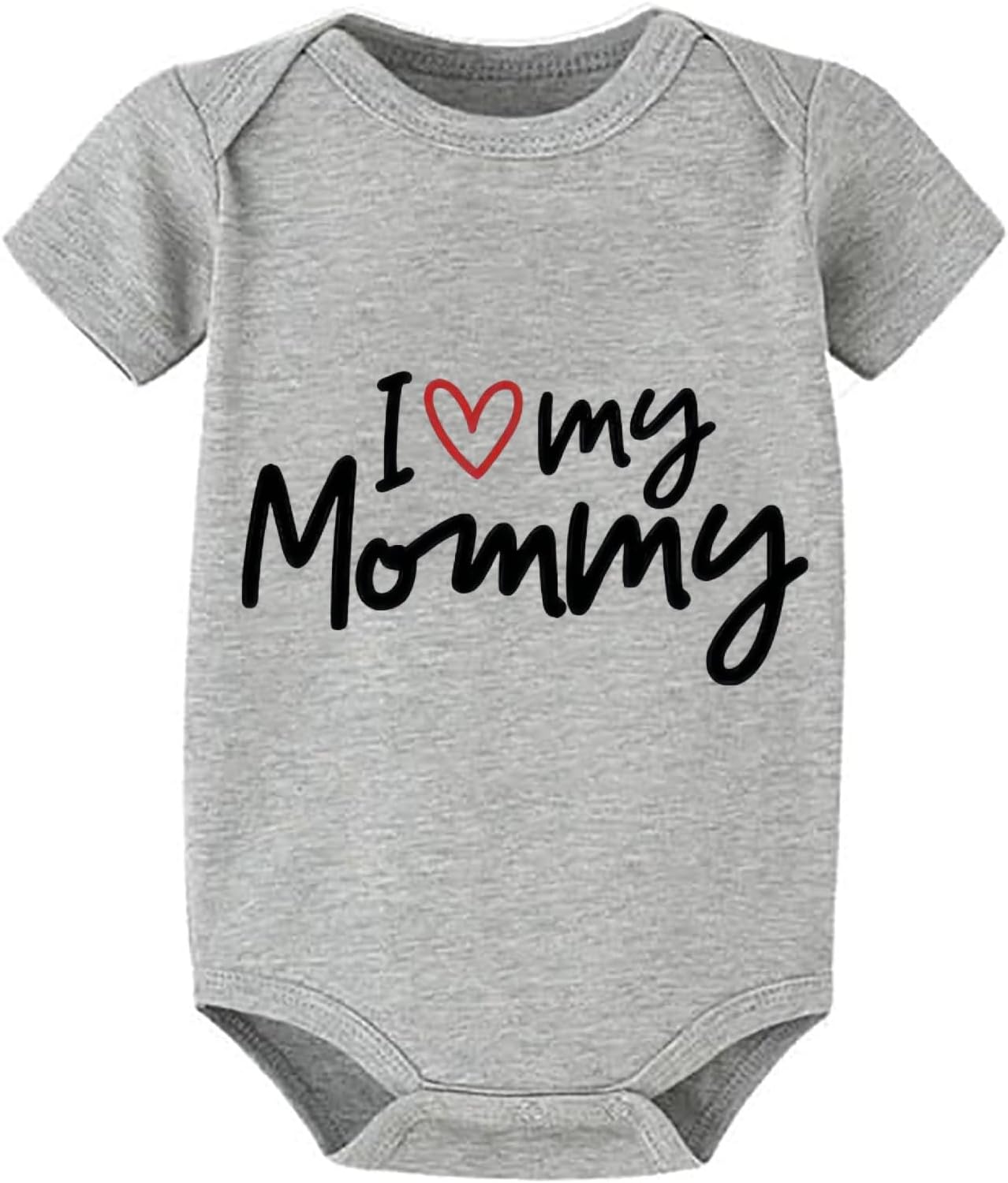 I Love My Mommy Baby Bodysuit - Adorable Romper