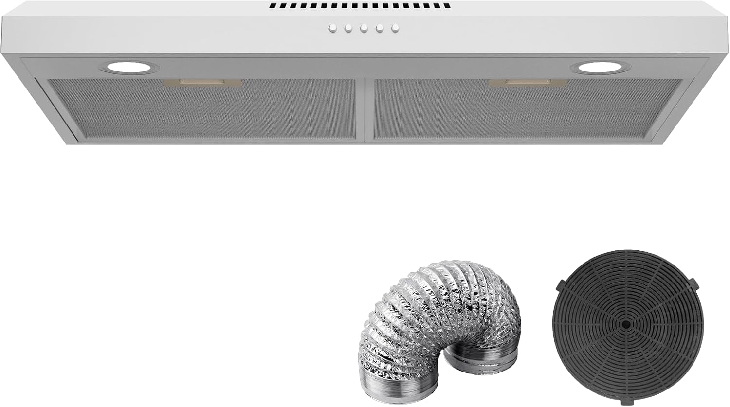 30 Inch Range Hood Under Cabinet Vent Hood for Modern Kitchens