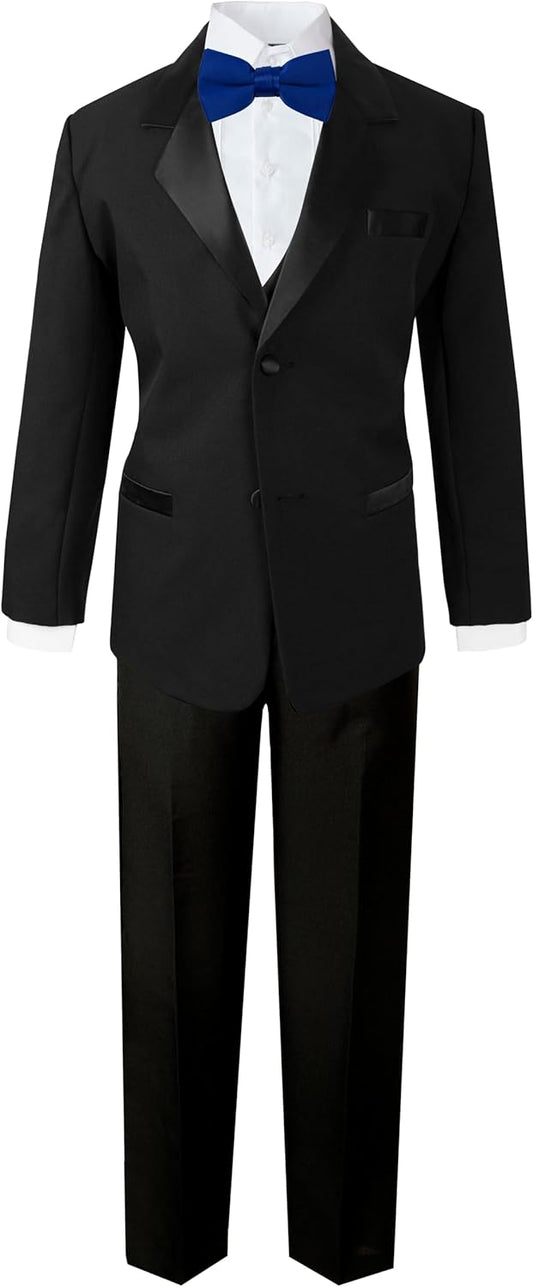 Spring Notion Boys' Classic Fit Tuxedo Set for Special Events