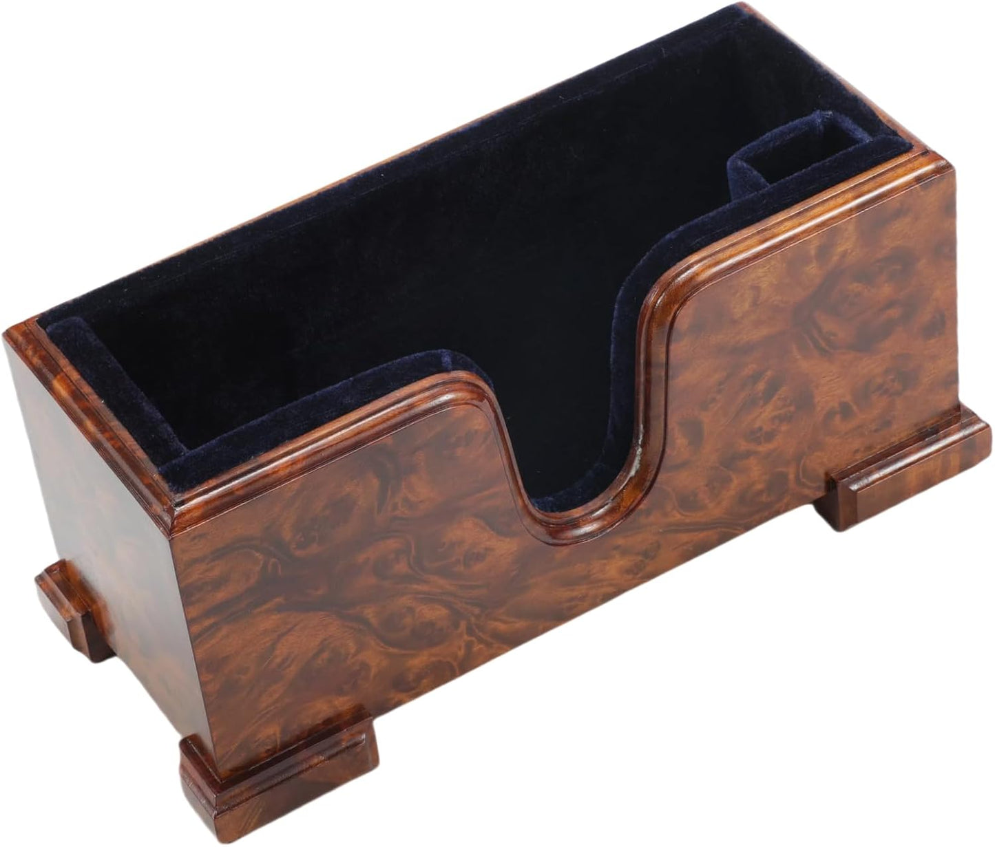 Wooden Violin Holder Stand with Velvet Protection for Display