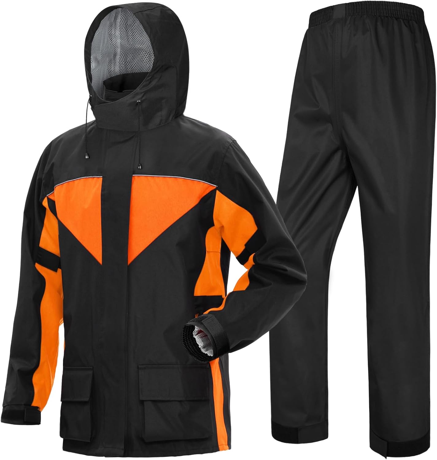 iCreek Motorcycle Rain Suit for Men and Women Waterproof Gear
