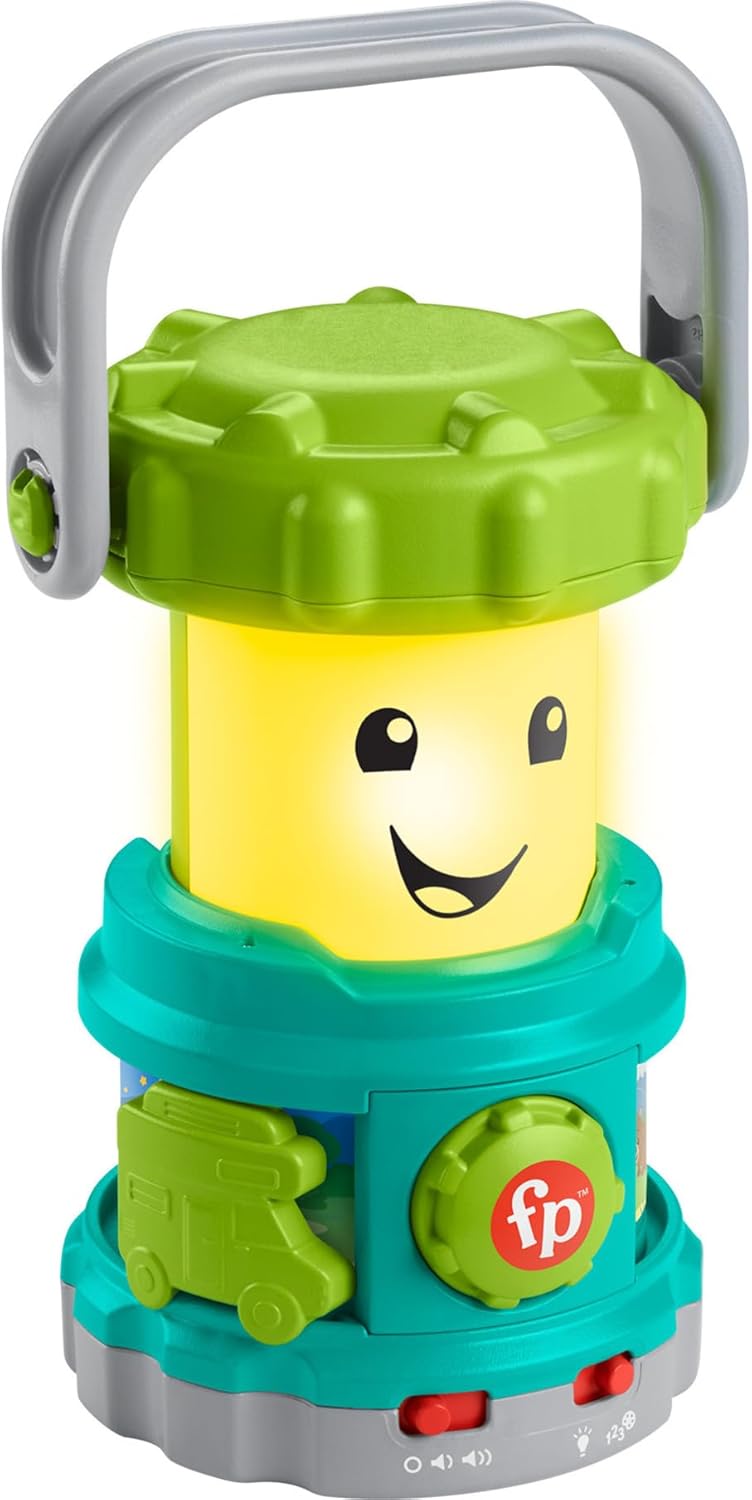 Fisher-Price Laugh & Learn Camping Lantern, Lights & Music for Infants