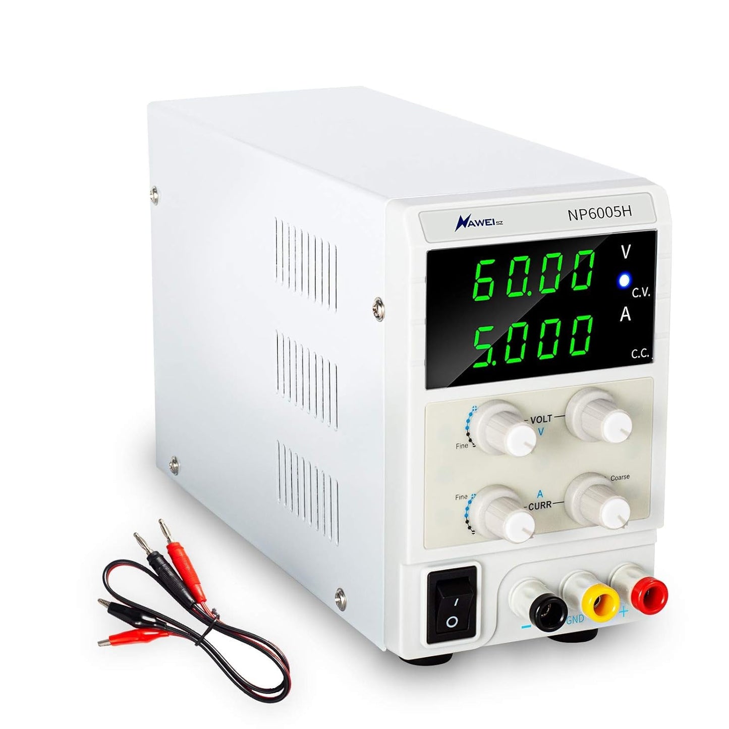 Naweisz DC Power Supply Variable 60V 5A for Electronics