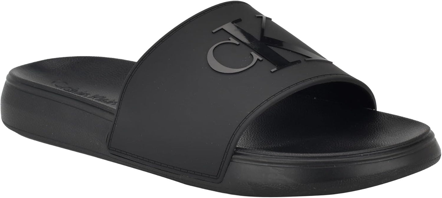 Calvin Klein Men's Wiston Slide Sandal for Casual Comfort
