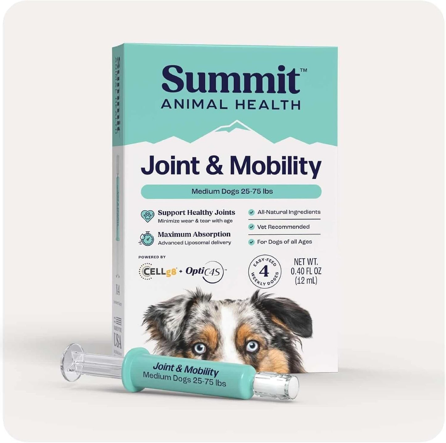 Summit Canine Joint and Mobility Supplement for Medium Dogs