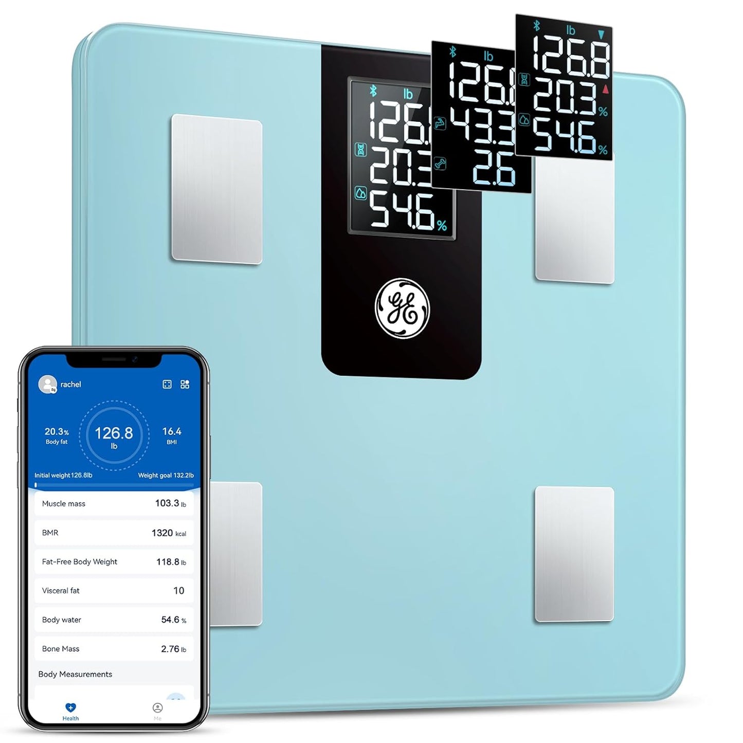 GE Smart Scale for Body Weight and Body Composition Analysis