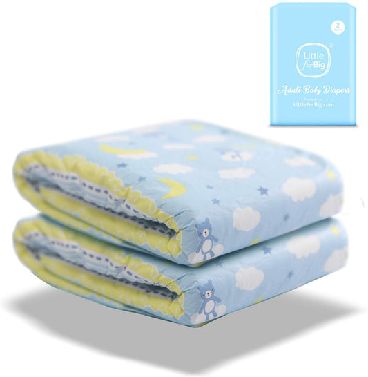 LittleForBig Little Dreamers Diaper Set - Comfort and Style!