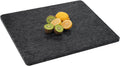 Black Marble Cutting Board For Kitchen, Large 16x20 in - Natural