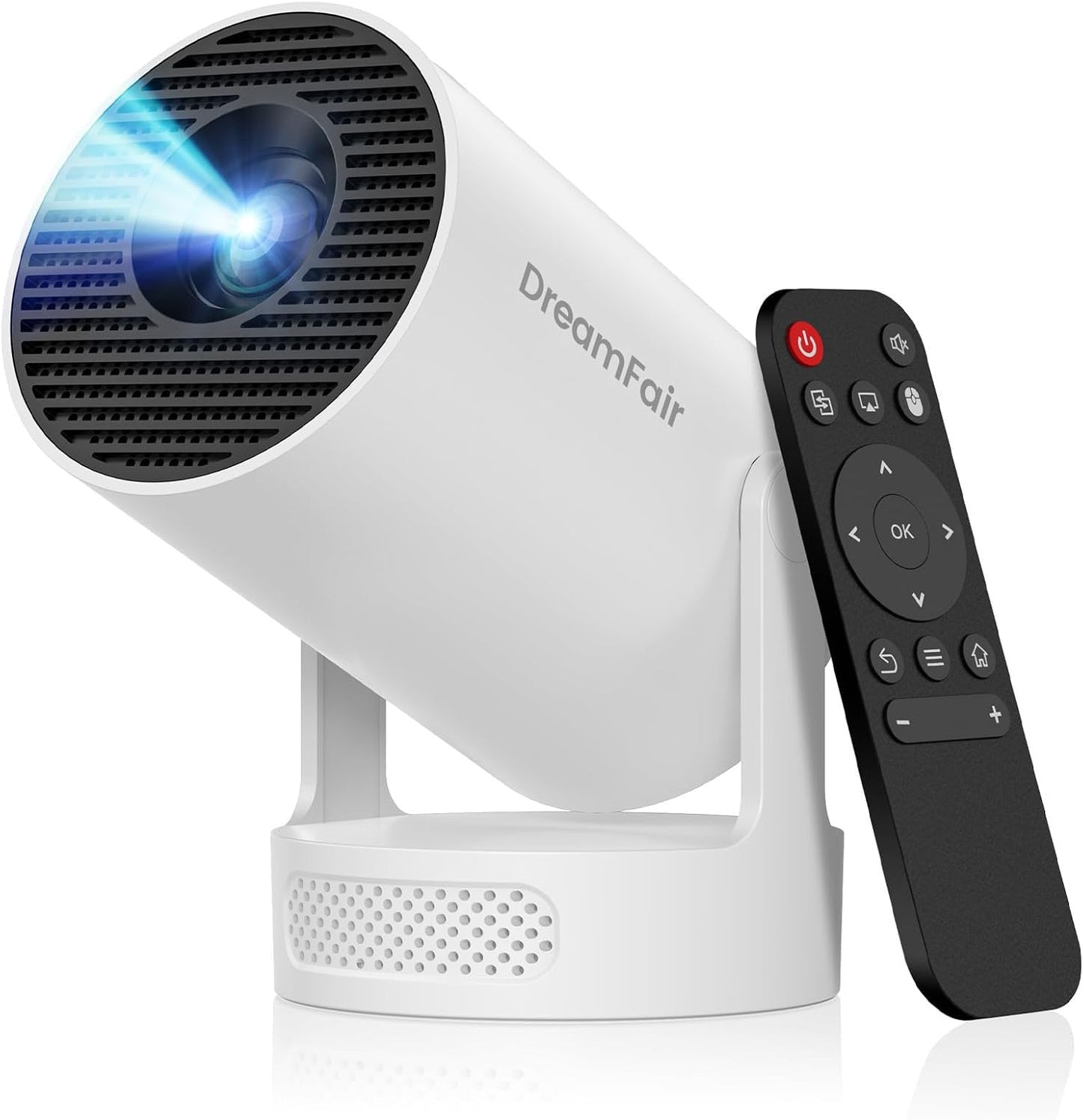 Mini Projector with WiFi and Bluetooth for Home and Travel
