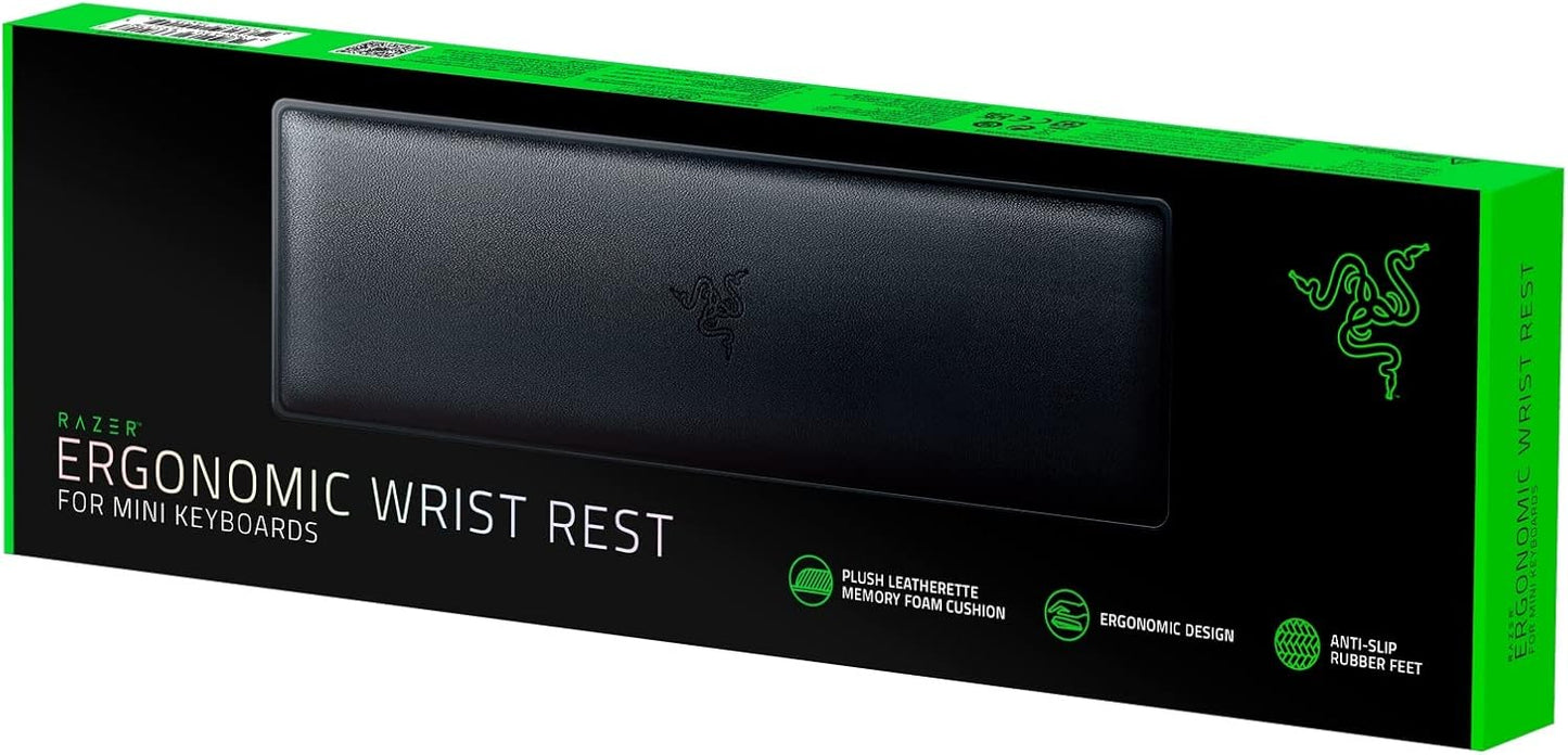Razer Mini Keyboard Wrist Rest: Plush Memory Foam