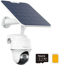 4K LTE Cellular Security Camera Wireless Outdoor - Solar, Pan Tilt
