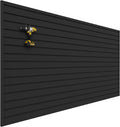 Slatwall Panel Garage Wall Organizer - Heavy Duty PVC Slat Wall Panel