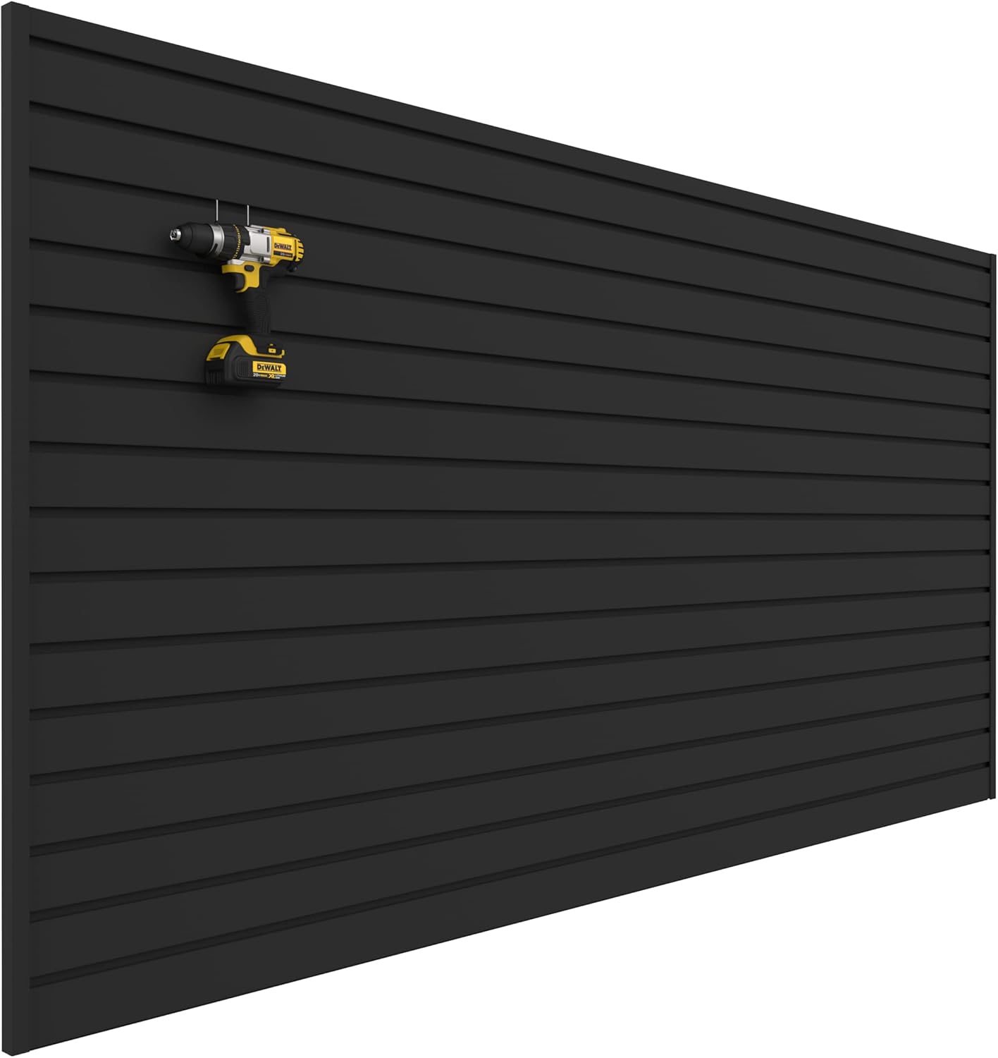 Durable Slatwall Panel Garage Wall Organizer for Storage Needs