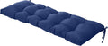 QILLOWAY Bench Cushion 51 in Navy Blue - Thick Outdoor Comfort