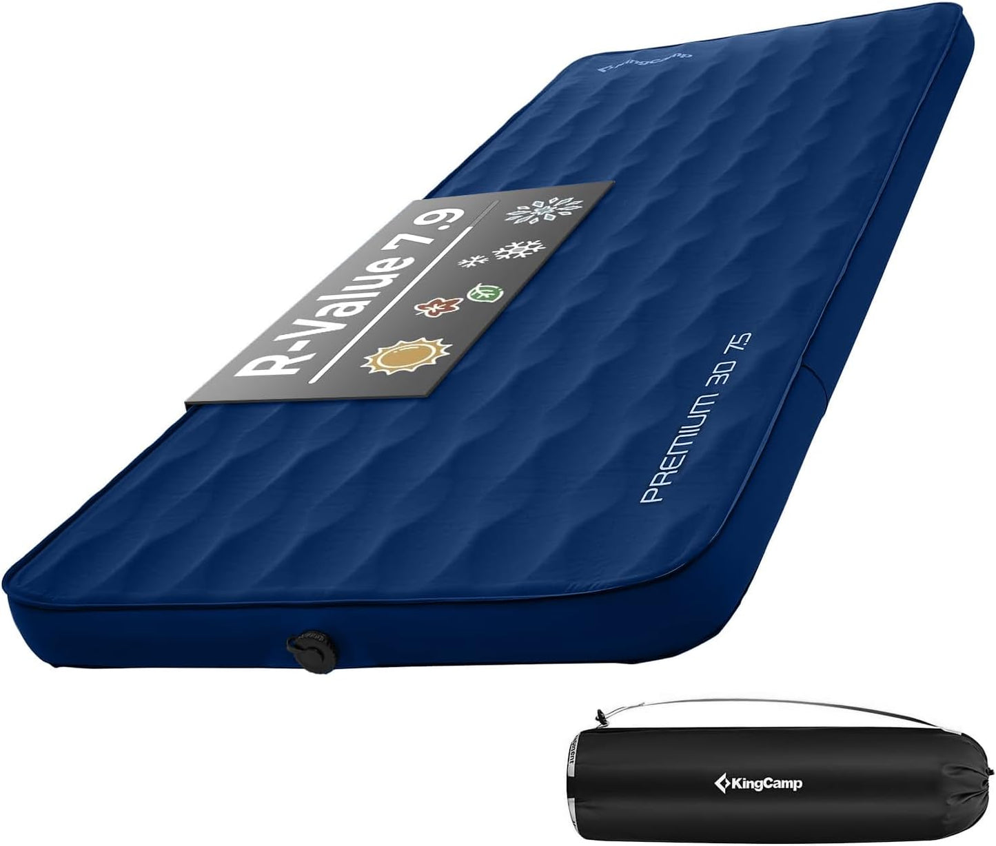 KingCamp Self Inflating Sleeping Pad for Ultimate Comfort