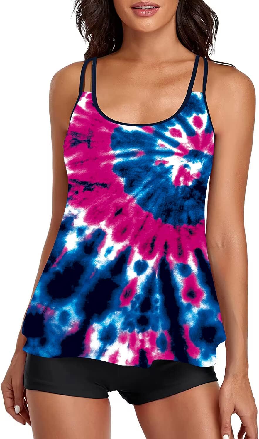 B2prity Tankini Swimsuits for Women with Tummy Control Design