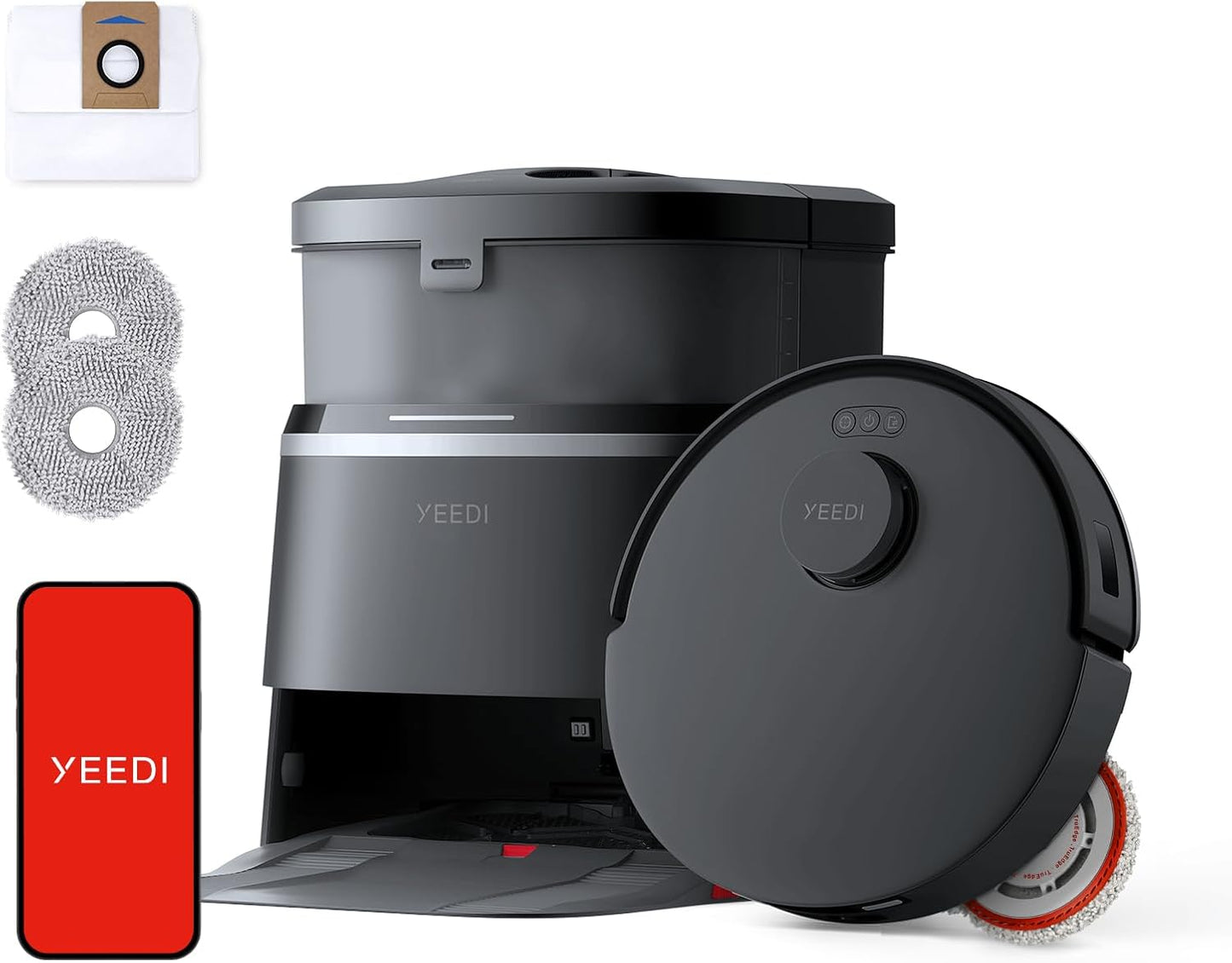 Yeedi M12 PRO+: Powerful Suction & Tangle-Free Cleaning