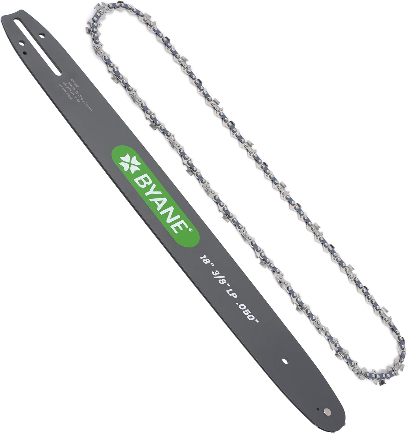 18 Inch CarbideCut Chainsaw Bar and Chain Combo for Efficient Cuts