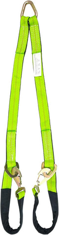 V-Bridle Tow Strap 2in x 6ft with Cordura Sleeve - Heavy Duty