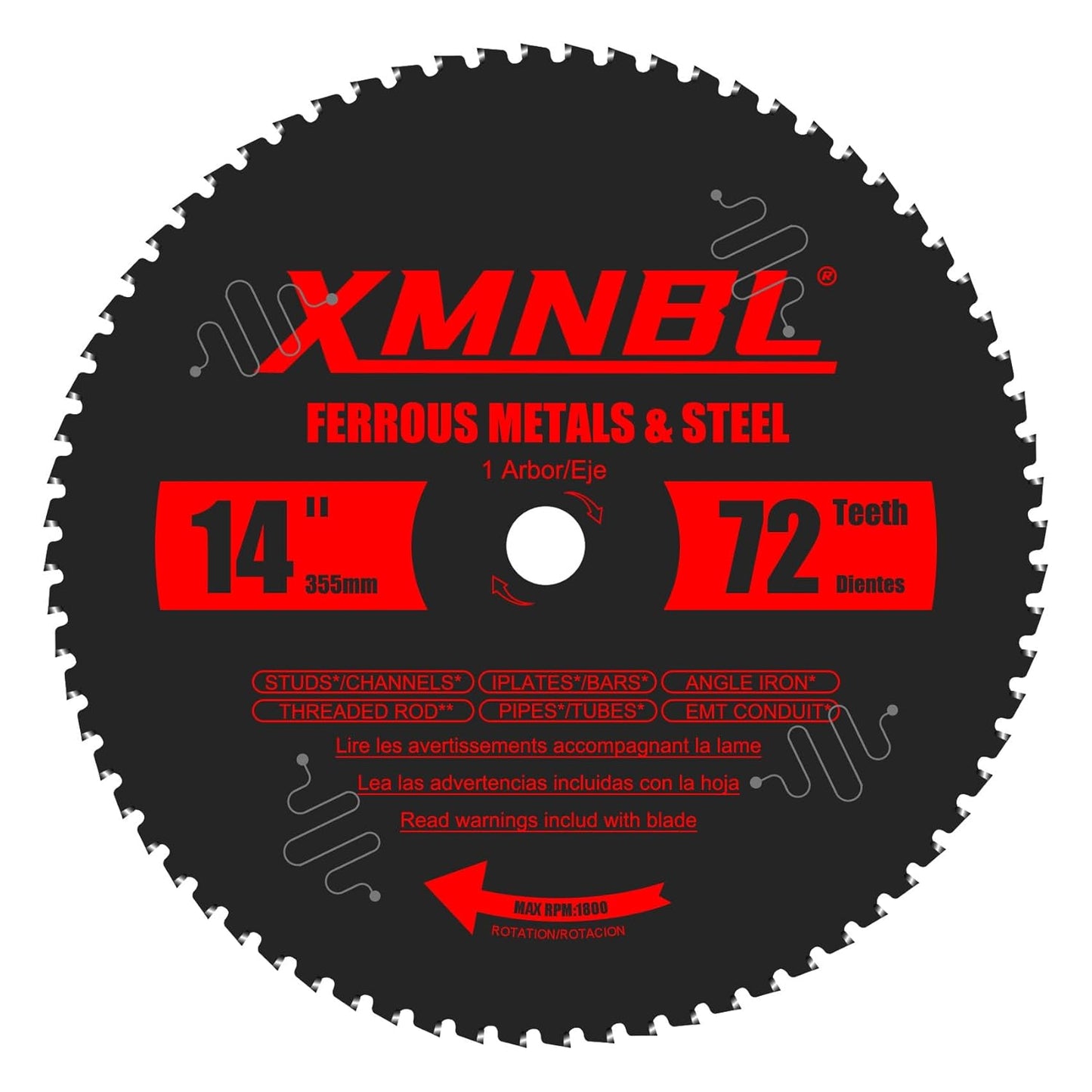 14 Inch Metal Cutting Saw Blade for Precision and Durability