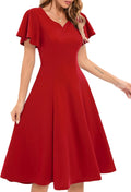 Wedding Guest Dresses for Women Vintage Fit and Flare (Style PR11)