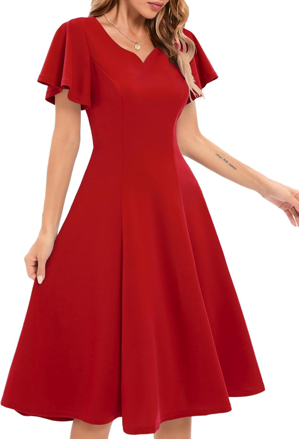 HomRain Wedding Guest Dresses for Women - Vintage Fit and Flare