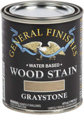 General Finishes Water Based Wood Stain, 1 Pint Graystone - Smooth