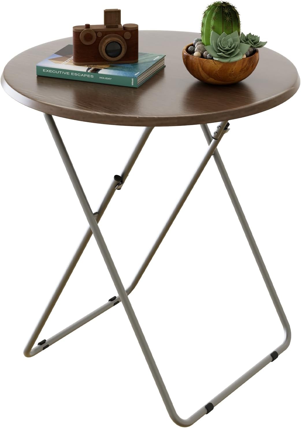 Sturdy Portable Folding TV Tray Table - No Assembly Needed!