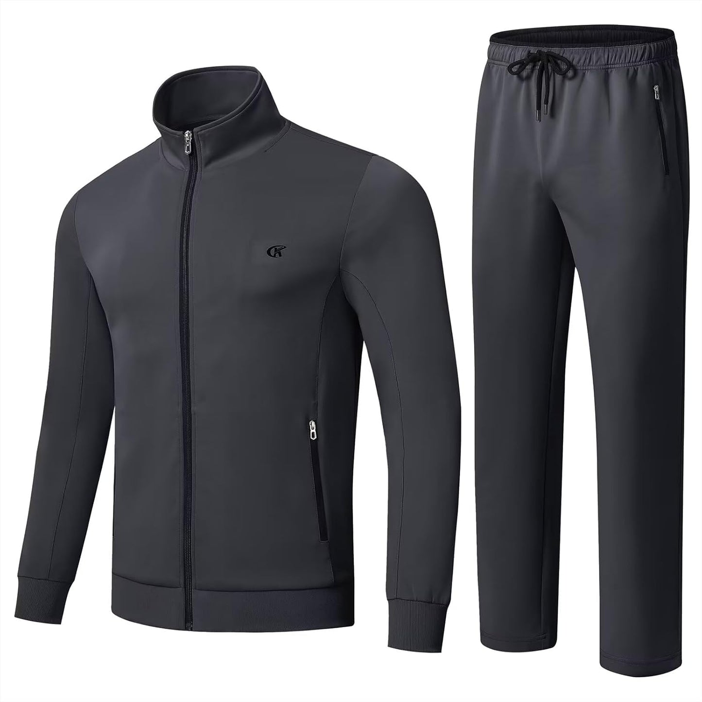yuyangdpb Men's Tracksuits Full Zip Sports Sweatsuit for Comfort