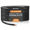 1/0 Gauge 25ft CCA Power Ground Wire - Flexible Automotive Cable