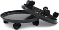 Plant Caddy with Wheels 15.5 in - Heavy Duty 2 Pack Plant Dolly