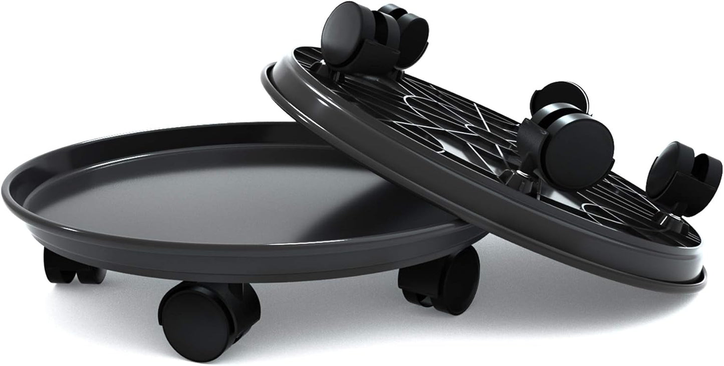 Plant Caddy with Wheels 15.5 Inch - Heavy Duty Plant Dolly