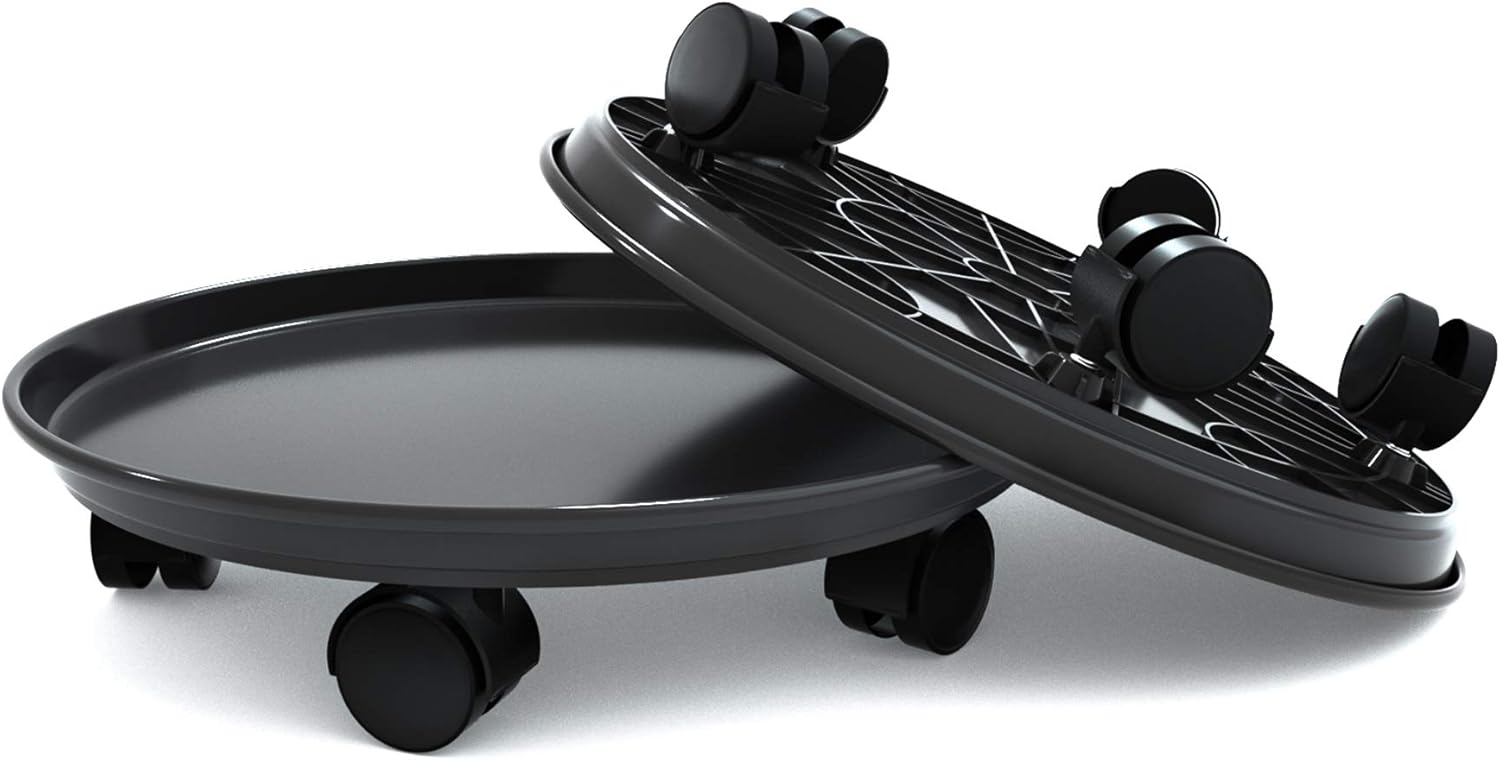 Plant Caddy with Wheels 15.5 Inch - Heavy Duty Plant Dolly