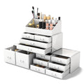 Readaeer Makeup Cosmetic Organizer with 12 Drawers - Compact Large