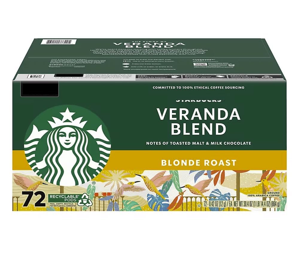 72 Blonde Roast K-Cup Pods for Bright Mornings