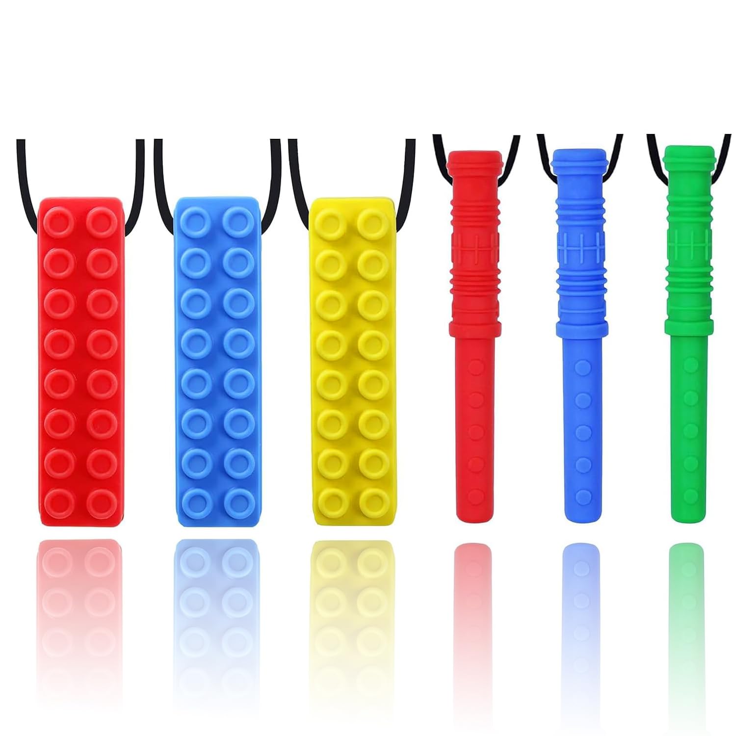 GNAWRISHING Chew Necklace Set for Kids