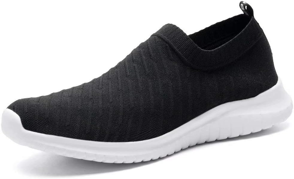Breathable Mesh Slip On Sneakers for Women - Lightweight Comfort