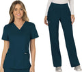 Cherokee Scrub Set For Women Modern Classic Fit Mock Wrap (Style FRYP)