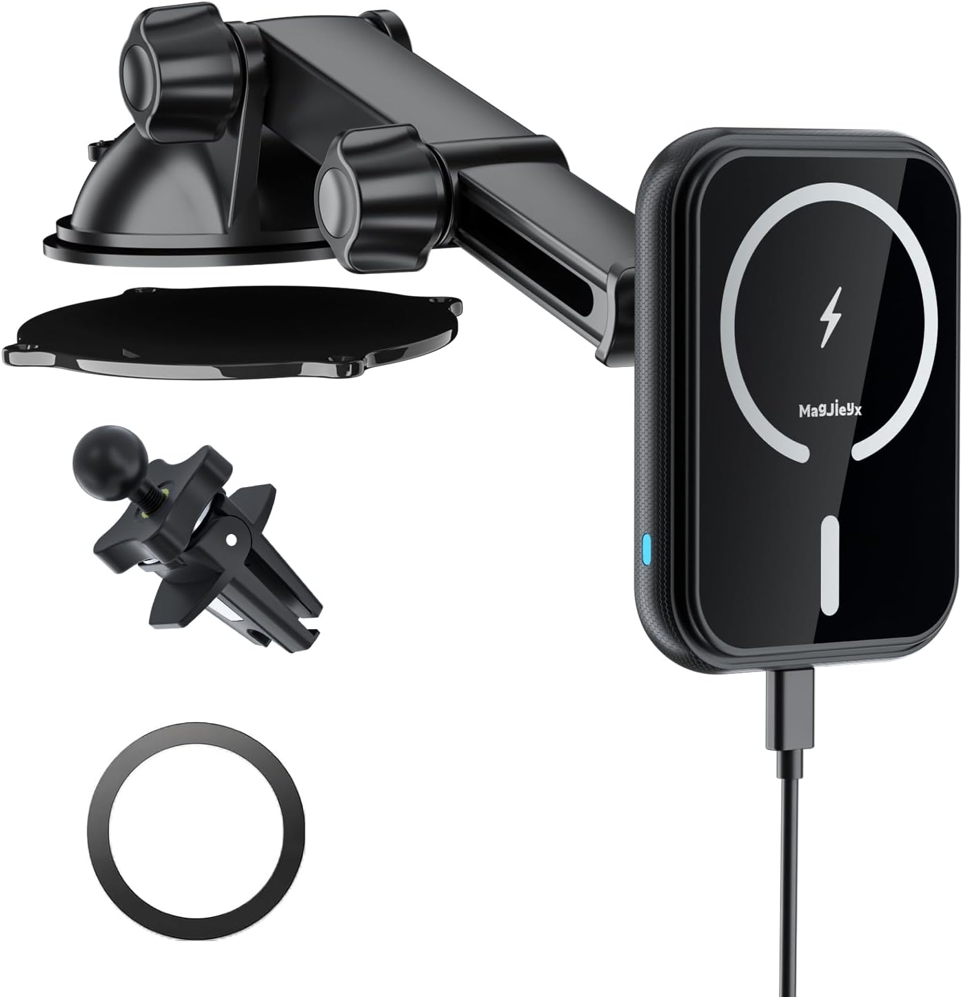 15W Fast Charge MAGJIEYX MagSafe Car Mount